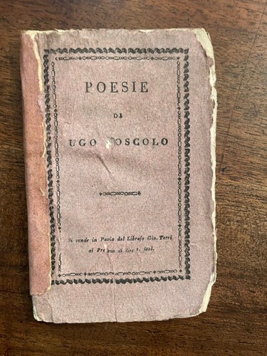 Foscolo ugo poesie pavia - foscolo,