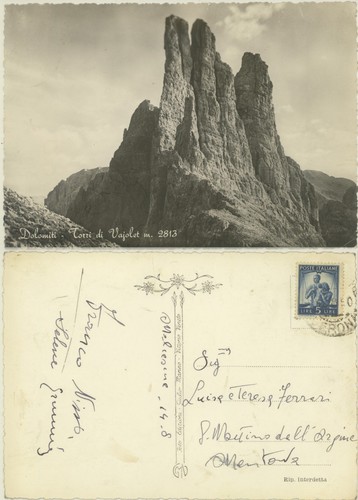 Dolomiti torri vajolet - dolomiti,