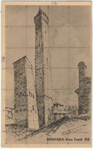Bologna due torri - -,